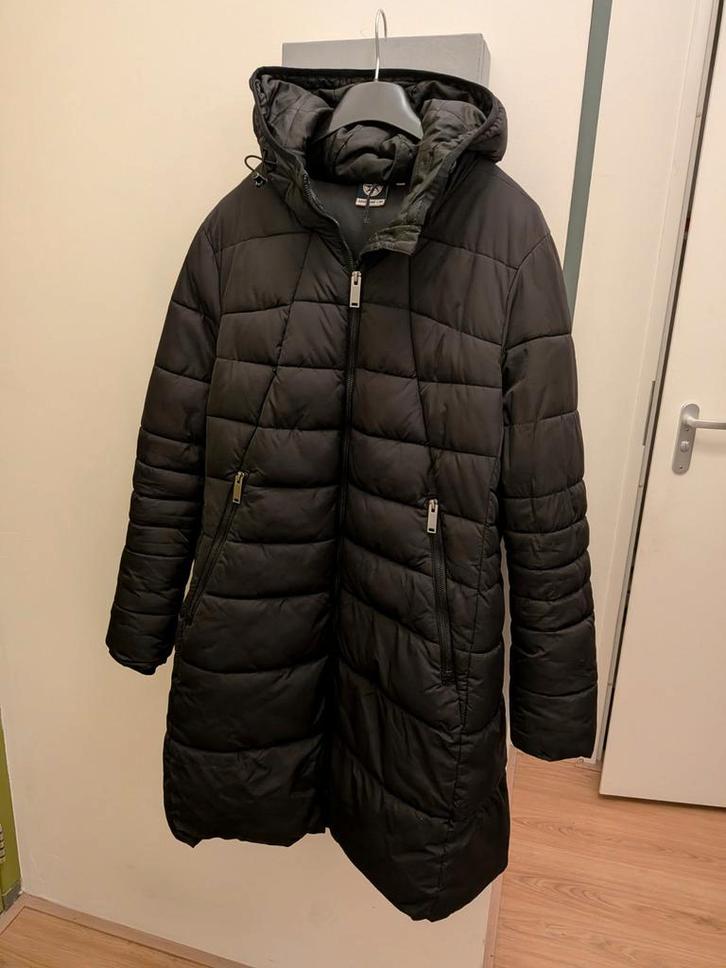 Adventure Line lange winterjas dames, Kleding | Dames, Jassen | Winter, Zo goed als nieuw, Maat 46/48 (XL) of groter, Zwart, Ophalen of Verzenden