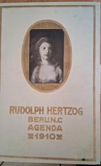 Rudolph Hertzog Agenda 1910 - Berlijn, Ophalen, Rudolph Hertzog