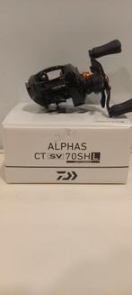 Daiwa Alphas CT SV 70SHL baitcast reel, Watersport en Boten, Hengelsport | Roofvissen, Ophalen of Verzenden, Zo goed als nieuw