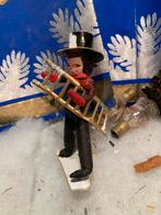 #kerst Vintage Schoorsteenveger Ornament watten, Diversen, Kerst, Gebruikt, T, Ophalen of Verzenden, N