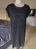 Norah jurk broderie gevoerd 42 zwart zgan, Kleding | Dames, Jurken, Zwart, Maat 42/44 (L), Ophalen of Verzenden, Zo goed als nieuw
