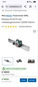 Metabo liniaal zaag, Ophalen, 1200 watt of meer, Cirkelzaag, 30 tot 70 mm