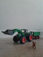 Prachtige Schleich tractor met aanhangwagen!, Ophalen of Verzenden, Zo goed als nieuw