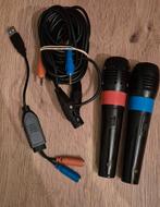 PS3 Microfoons voor Singstar/Rockband, Spelcomputers en Games, Ophalen of Verzenden, Gebruikt