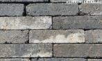 150m2 antraciet betonklinkers betonwaaltjes waalformaat, Tuin en Terras, Bij dit gebruikte product niet meer te achterhalen., Gebruikt