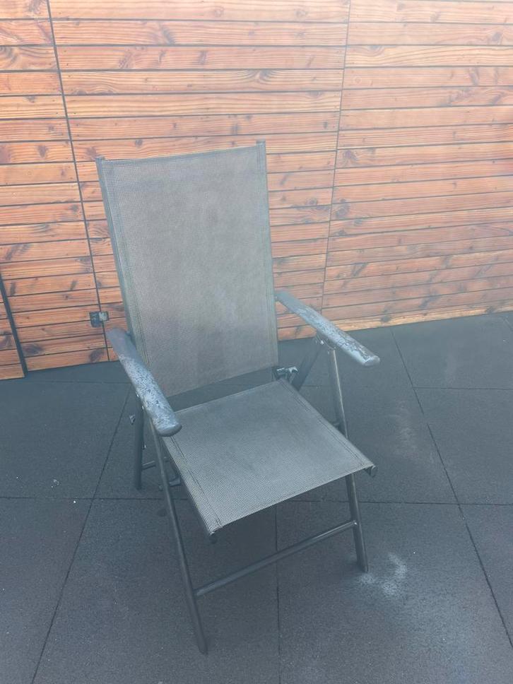 Set van 4 tuinstoelen, Tuin en Terras, Tuinstoelen, Zo goed als nieuw, Kunststof, Ophalen