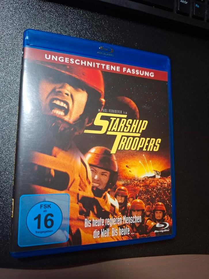 Blu-ray: Starship Troopers, Cd's en Dvd's, Blu-ray, Zo goed als nieuw, Science Fiction en Fantasy, Verzenden