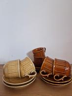 Vintage kop en schotels Italiaans Tognana, Ophalen of Verzenden