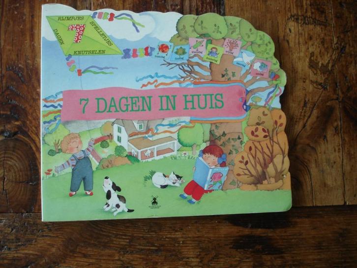 kleuter.01(1368) 7 dagen in huis. Rijmpjes spelletjes,, Boeken, Kinderboeken | Kleuters, Zo goed als nieuw, Fictie algemeen, Ophalen of Verzenden