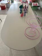 Ovale eettafel 90x220, Ophalen, Japandi Scandinavisch, 200 cm of meer, 50 tot 100 cm