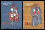 AZOREN 1984 Kostuums, Michel: 362-63, Postfris., Postzegels en Munten, Postzegels | Europa | Overig, AZOREN, Verzenden, Postfris
