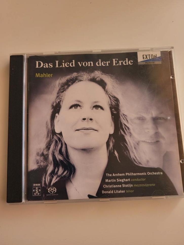 Mahler - Das Lied von der Erde - Exton Hybrid SACD, Cd's en Dvd's, Cd's | Klassiek, Zo goed als nieuw, Orkest of Ballet, Romantiek