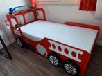 Brandweerbed Fire truck, Ophalen, 85 tot 100 cm, Zo goed als nieuw, Matras