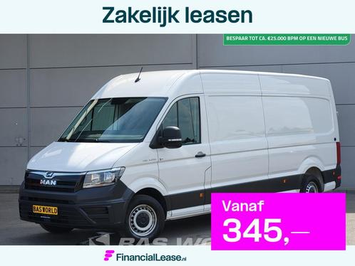 Volkswagen Crafter 140pk L4H3 Trekhaak Airco Cruise Camera P, Auto's, Bestelauto's, Bedrijf, Lease, Financial lease, Achteruitrijcamera