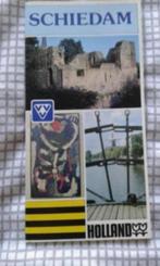 Schiedam toeristenfolder ca 1990 / plattegrond, Boeken, Ophalen of Verzenden, VVV Schiedam, 20e eeuw of later, Gelezen