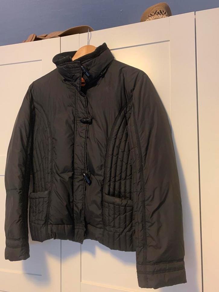 Winterjas DAMO, Kleding | Dames, Jassen | Zomer, Gedragen, Maat 38/40 (M), Zwart, Ophalen of Verzenden