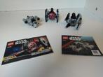 3 Lego Star wars Microfighters - ook per stuk, Complete set, Gebruikt, Ophalen of Verzenden, Lego