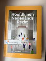 Hoofdlijnen Nederlands Recht, Boeken, Prof.Mr.C.J. Loonstra, Sociale wetenschap, Ophalen of Verzenden, Zo goed als nieuw