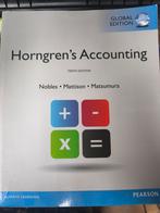Horngren's Accounting - 10e Editie, Ophalen of Verzenden, Zo goed als nieuw
