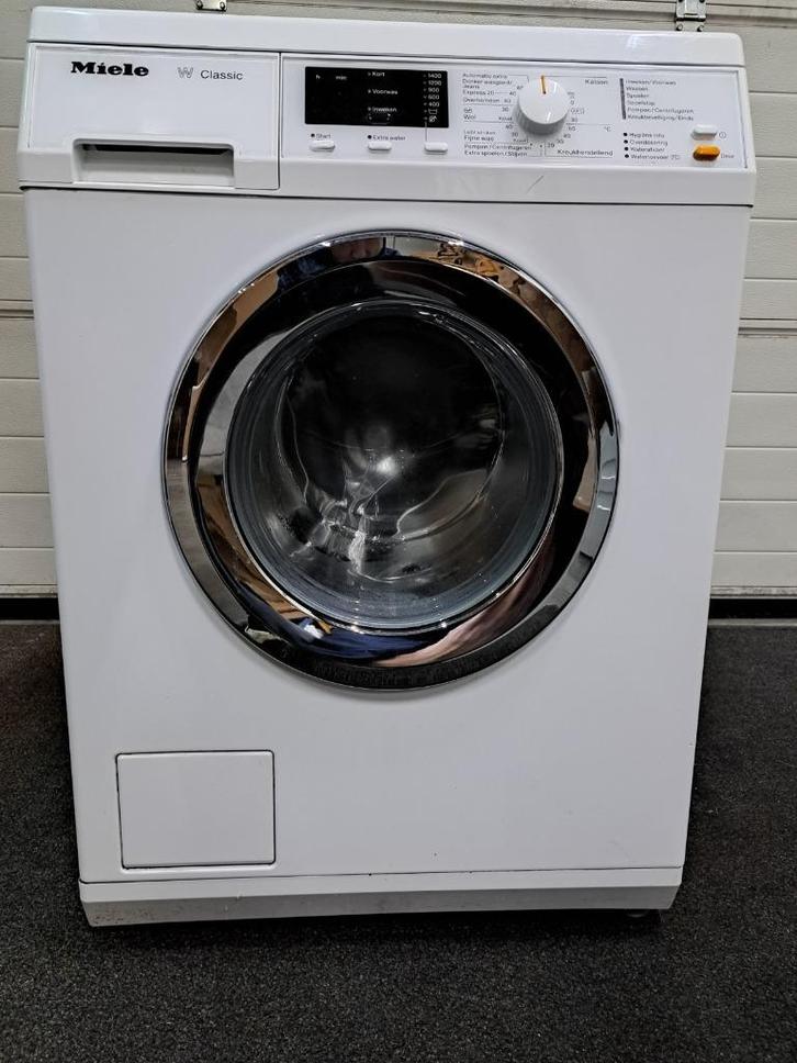 Wasmachine Miele WDA110. Gebruikt., Witgoed en Apparatuur, Wasmachines, Gebruikt, Voorlader, 6 tot 8 kg, 85 tot 90 cm, 1200 tot 1600 toeren