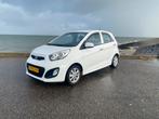 Kia Picanto 1.2 Cvvt 5-DRS 2013 Wit Super Pack, Voorwielaandrijving, Stof, Zwart, 4 cilinders
