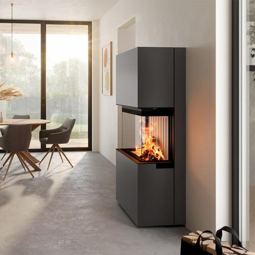Spartherm Lean Saphir houtkachel liftdeurhaard, Huis en Inrichting, Haarden, Zo goed als nieuw, Houthaard, Ophalen
