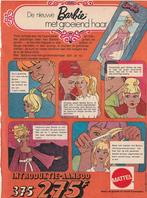 Retro reclame 1971 Mattel Barbie met groeiend haar pop, Verzenden, Overige typen