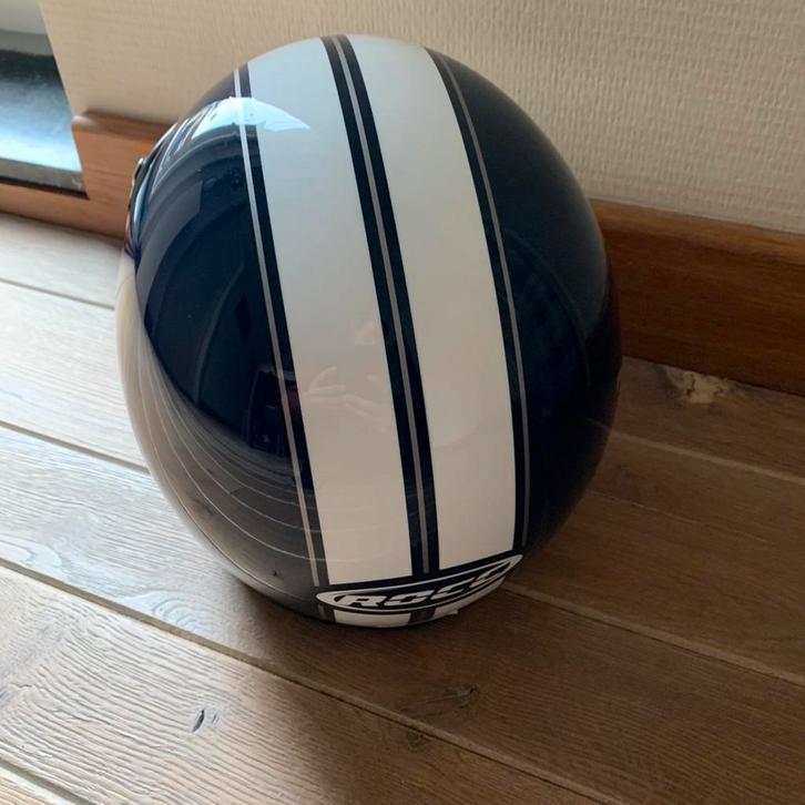 Kinderhelm merk Rocc met afneembare zonneklep - als nieuw!, Motoren, Kleding | Motorhelmen, Kinderen, Overige typen, XS, Overige merken