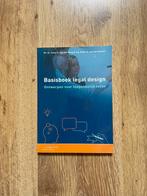 C. van den Berg & A. van den Heuvel - Basisboek legal design, Ophalen of Verzenden, Nieuw