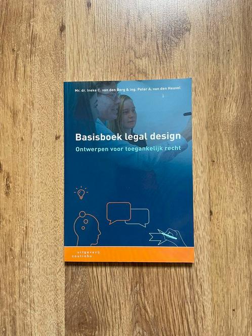 C. van den Berg & A. van den Heuvel - Basisboek legal design, Boeken, Wetenschap, Nieuw, Ophalen of Verzenden