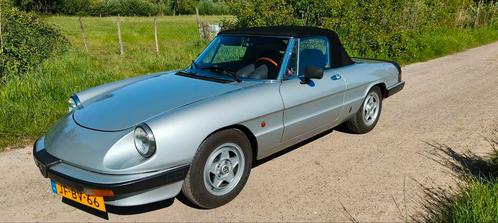 Nette gerestaureerde Alfa Romeo Spider 2.0 1986 Carburateur!, Auto's, Alfa Romeo, Particulier, Spider, Benzine, Cabriolet, Handgeschakeld