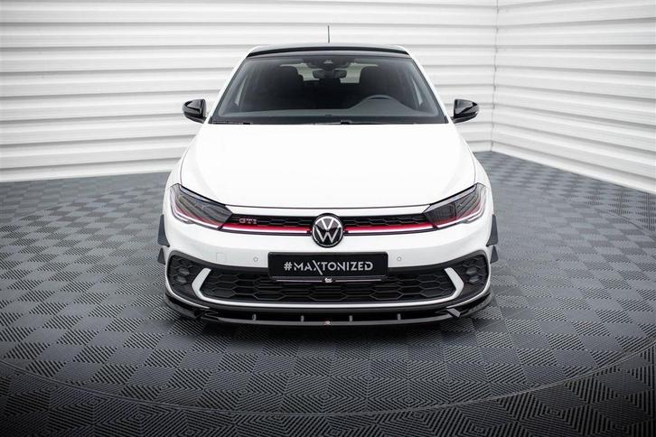Maxton Design Spoiler Voor Volkswagen Polo GTI MK6 Facelift, Auto diversen, Tuning en Styling, Verzenden