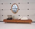 Vintage dressoir/TVmeubel lang, laag en diep, 240cm, Ophalen, ., 200 cm of meer, .