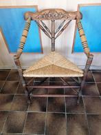 In perfect staat, antieke breistoel, hoekstoel, driepootstoe, Antiek en Kunst, Ophalen