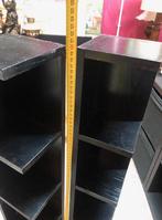 2 wandrekken hout zwart voor CD - Game  spelletjes - boeken, Ophalen, Gebruikt