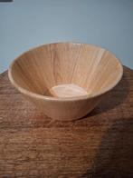 HOUTEN SCHAAL, Ophalen, Rond, Hout