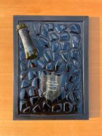 Luxe Epoxy Kunstwerk met Dom Pérignon Vintage 2004 Fles, Ophalen of Verzenden