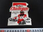 sticker marlboro challenge wie wordt coureur 1984 ford *, Verzamelen, Ophalen, Zo goed als nieuw