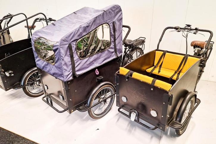 Troy, Vogue, Elektrische bakfietsen met GARANTIE, Fietsen en Brommers, Fietsen | Bakfietsen, Zo goed als nieuw, Overige merken