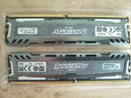 Ballistix ddr4 2x4GB 2600MHz, Computers en Software, RAM geheugen, Ophalen, Zo goed als nieuw, DDR4, Desktop