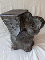 Geluksolifant plantentafel, Ophalen of Verzenden, Hout