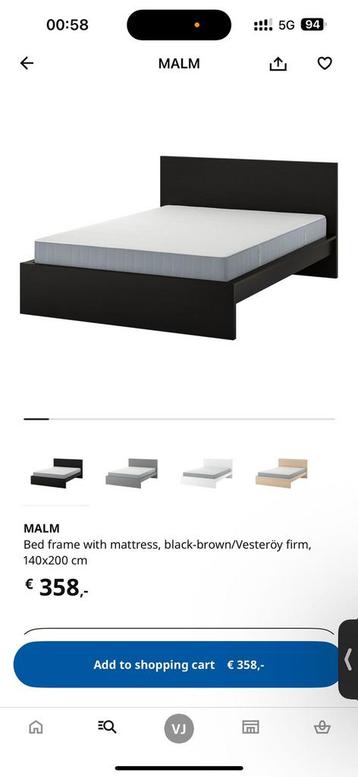 IKEA Malm Bed - afbeelding 3