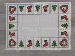 Tafelkleed kerst geborduurd, Diversen, Kerst, Ophalen of Verzenden, Nieuw