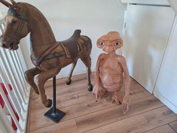 GAVE LEVENSGROTE LIFESIZE POLYSTONE E.T. ET BEELD 90CM beschikbaar voor biedingen