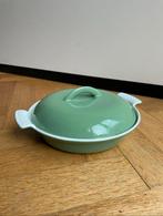 Retro ovenbord gietijzeren warmhoudbord compatimentenbord, Ophalen of Verzenden, Zo goed als nieuw, Gietijzer, Koekenpan of Braadpan