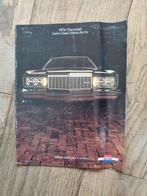 Chevrolet Caprice Classic - Impala -Bel Air brochure 1973, Chevrolet, Ophalen of Verzenden, Zo goed als nieuw, Chevrolet