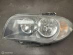 Koplamp links halogeen links BMW 1-serie E87 LCI 63117249649, Ophalen of Verzenden, Gebruikt