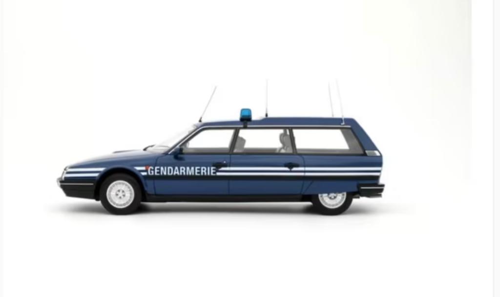 Citroen CX break Gendarmerie 1991 OTTO MOBILE 1/18 OT1109, Hobby en Vrije tijd, Modelauto's | 1:18, Verzenden, Nieuw, Auto, OttOMobile