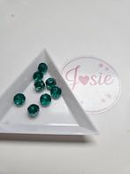 Groene facet kralen #46, Hobby en Vrije tijd, Kralen en Sieraden maken, Ophalen, Nieuw, Kraal
