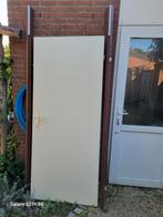 Deuren  80cm met metalen frame, Doe-het-zelf en Verbouw, Deuren en Horren, Ophalen of Verzenden, Zo goed als nieuw